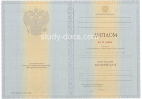 Диплом специалиста 2012-2013 в Ульяновске
